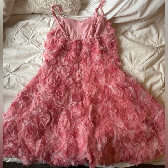 Floral short dress - Picture 3 of 4